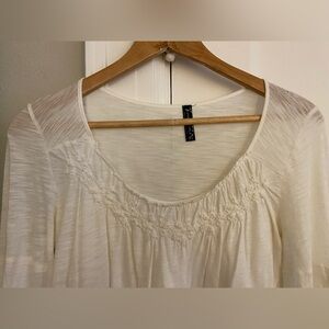 Free People pheasant top MEDIUM